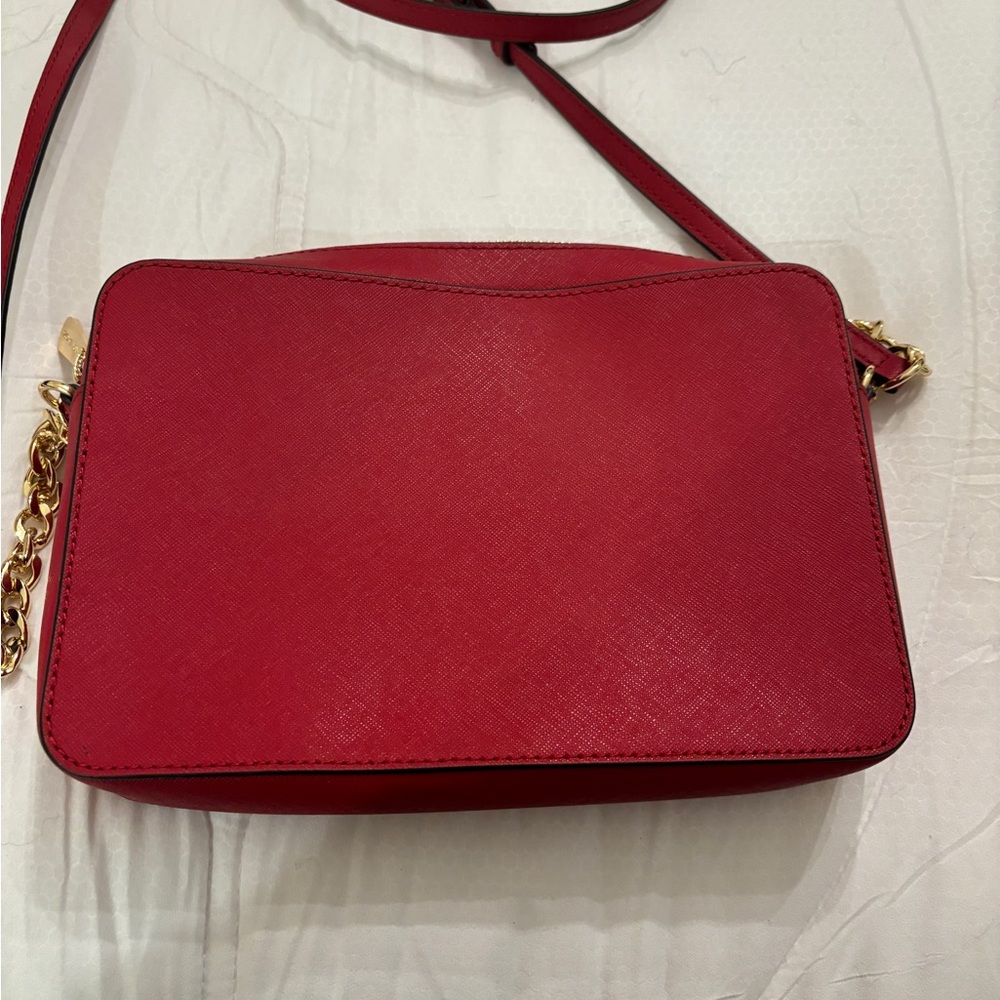 Michael Kors red purse - Picture 3 of 3